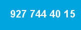 927 744 40 15 927 744 40 15